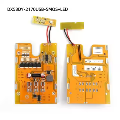1Pcs Battery Pack Interface Pin Accessories 21V Power Tools 21700 Lithium Battery PCB Protection Cir