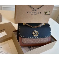 [Original Order] Coa * ch Coa Camellia Madis * on Chain Bag Shoulder Bag Crossbody Bag Matching Box