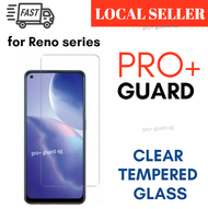 [PRO+GUARD] CLEAR GLASS Oppo Reno 8 Pro Reno 7 Pro Z Reno 5 5z Reno 3 Pro (Singapore) Clear Tempered Glass Phone Screen Protector