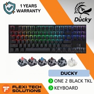 Flexi Tech DUCKY One 2 TKL Black Mechanical Keyboard ABS / PBT
