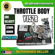 KZR RACING THROTTLE BODY VELOCITY SIAP INTAKE CNC Y15ZR 32MM-40MM