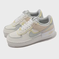 Nike 休閒鞋 Wmns AF1 Shadow 女鞋 米白 粉藍 經典 AF1 基本款 DR7883-101