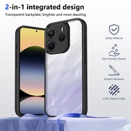 Casing for Xiaomi Redmi Note 14 4G Note14 24117RN76G 24117RN76O 24117RN76E Phone Case Clear Acrylic 