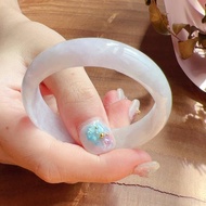 紫羅蘭翡翠手鐲 | 14圍 | 天然緬甸玉A貨翡翠 | 送禮