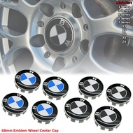 [OFFER] 4pcs 68mm BMW Wheel Center Caps Emblem Rim Hub Cap BMW E36 E46 E90 E39 E60 F10 E32 E38 E65 E