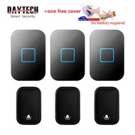 【สปอตสินค้า โปรโมชั่นใหญ่】(3 แพ็ค) DAYTECH กริ่งประตูไร้สาย 150 M กริ่งไร้สาย กันน้ำ ทนแดดกันน้ำ กระ