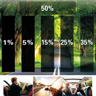 75cm × 3.0M 1%- 50% Car Home Glass Window Tint Tinting Film Roll Scraper Car Accessories Car Roof Window Tint Film Glass