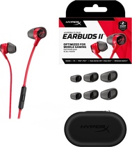 HEADSET IN-EAR HYPERX CLOUD EARBUDS II หูฟังเกมมิ่งอินเอียร์ Hyper X earbud แจ็ค 3.5มม. สายยาว 1.2เมตร