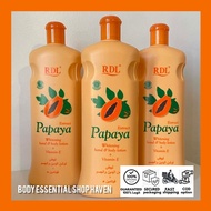 RDL Papaya Lotion 600ml / Direct from Guaranteed Legit