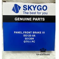 ▩ ✳ SKYGO FRONT BRAKE PANEL Skygo 125/150/Racal  EURO 150 motorcycle parts cod
