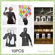 [BaositybbMY] 10pcs Archery Arrow Target Paper Arrow Field Point Shooting Practice Target Paper For 