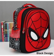【SPOT EXPRESS】 2kxx Spiderman School Bag for kids Kindergarten Male Baby 3D Spiderman Bag Spiderman