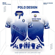 SSLG Polo Shirt Summer Lapel Design Tops Full Sublimation Unisex Outdoor Sports Shirts Polo