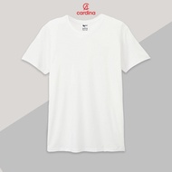 Áo thun nam CARDINA cộc tay co giãn chất cotton thoáng mát 5ATC23