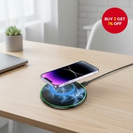30W Wireless Charger for Mobile Devices iPhone Samsung Huawei  30W Pengecas Tanpa Wayar Untuk Perant