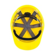 LY Blue Eagle Hard Hat Helmet CE En397 (White) W/ Six Point Ratchet Adjustable Suspension And Elast