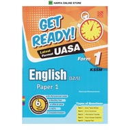 BUKU LATIHAN : GET READY FORMAT TERKINI UASA ENGLISH ( 12/1 ) PAPER 1 FORM 1 KSSM