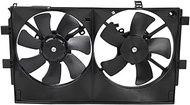 SCITOO 621-405 Electric Radiator Condenser Engine Dual Cooling Fan Fit for 2008-2015 for Mitsubishi for Lancer 2008-2013 for Mitsubishi for Outlander