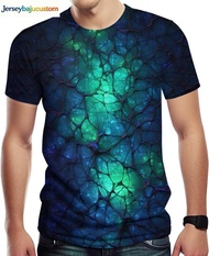 Men's Novelty Sci-Fi Biotech T-Shirt 3D Printed Abstract Neural Network T-Shirt Top Y2K Cyberpunk St
