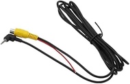 Aux 2.5mm to RCA Female Cable with Trigger, Car Aux AV-in Jack to RCA Adapter for GPS Tablet Dash Ca