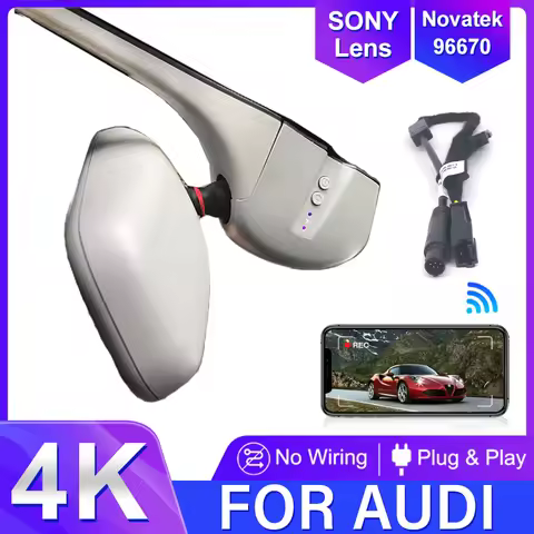 4K HD 2160P Plug And Play Wifi Dashcam Video Recorder OEM Style Car DVR For Audi A1 A3 A4 A5 A6 A7 A