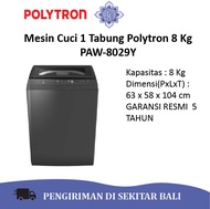 Mesin Cuci 1 Tabung Polytron 8 Kg PAW-8029Y