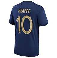 Mbappe #10 France Home Soccer Jersey 2022/23