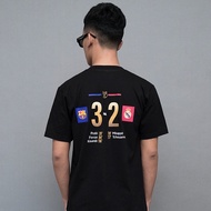 Fanatica Sport - Final Copadelrey Barca Score Shirt - Football Shirt - Barca Combed 24s Unisex Men's