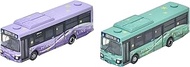 The Bus Collection Bus Colle JR Kyushu Hitahikoyama Line BRT Hibari Line Set of 2 Diorama Supplies