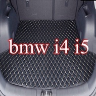 BMW i4 i5 Trunk Mats BOOT PU LEATHER BOOT TRAY CARGO MAT CARPET KARPET BONET