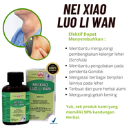 Nei Xiao Luo Li Wan 200 pills Original BPOM - Obat Benjolan Di Tubuh Ampuh Benjolan Dipayudara Obat