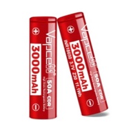 Original VapCell Battery INR 18650 3000mAh 50A High Drain Rechargeable Batteries Samsung SONY LG Pan