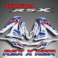 STRIPE MOTOR HONDA RSX 150 CBR/NSR DESIGN CUSTOM BODY STICKER ( READY STOCK )