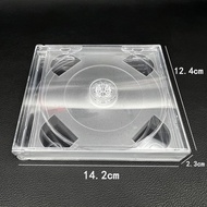 6Dishware CD Transparent Disc Case2Piece3Piece4Disc-mounted CD Case Plastic DVD Box of Six Plates23L