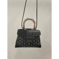 Dog Tooth Bag Goya Soft Saigon Handbag Old Market Top Taiwan pvc Material Goyard Fully Inner Tray Ma