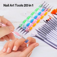 20 in 1 Nail Art Dotting Tools - X-19