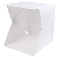 White Light Room Photo Studio Photography LED Lighting Tent Kit Backdrop Cube