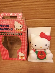 SANRlO Hello Kitty 1995年人形時鐘錢罌