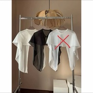 Beige Black Two-Color Robe