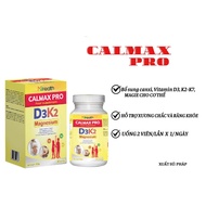 Mhealth Calmaxpro D3K2 support food supplemented with calcium and vitamin D3K2