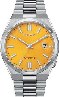 Citizen 星辰錶 經典黃面盤自動上鍊機械男錶 NJ0150-81Z 錶徑40MM