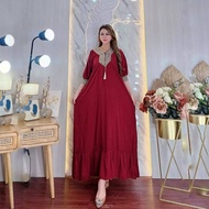 DASTER SULTAN VIRAL TERLARIS GAMIS RENDA SISIK ULAR DRESS SULTAN JUMBO MUAT BB 100 KILO DASTER SULTA