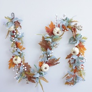 Autumn Thanksgiving Rattan Artificial Berries Pumpkin Rattan Simulation Maple Leaf Decoration Harves