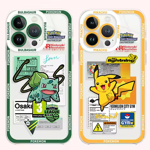 Lovely P-Pokemon Phone Case For Xiaomi Redmi Note 13 12 11 Pro Plus 4G 5G 12S 11S 10 10S 9 9S 8 13C 