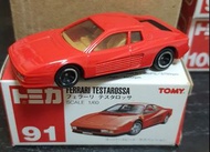 TOMICA  91 Ferrari Testarossa