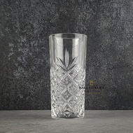 Highball Rock Glass Timeless Grass Cut Glass
