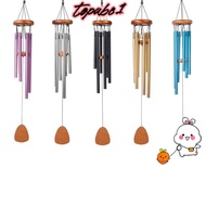 TOPABC Metal Tubes Windchime, Zen Atmosphere Aluminum Aluminum Wind Chimes,  Pendant 6 Rods Large Wi