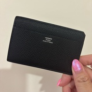 降價中 超耐用超實用 現貨商品 二手商品  Hermes 台灣專櫃購入 男用黑色卡片+卡夾包