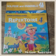 Buku Yamaha - Junior Extension Course (JXC 4) - Repertoire & Solfege 4
