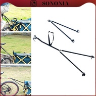 SONONIA Bicycle Trailer Rod Bike Trailer Trailer Clutch Bicycle Trailer Connection of A Pole Wheel T